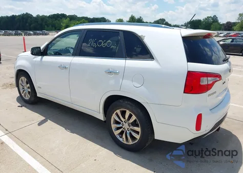 2014 Kia Sorento Limited V6 z USA, uszkodzony, nr VIN 5XYKWDA7XEG443445